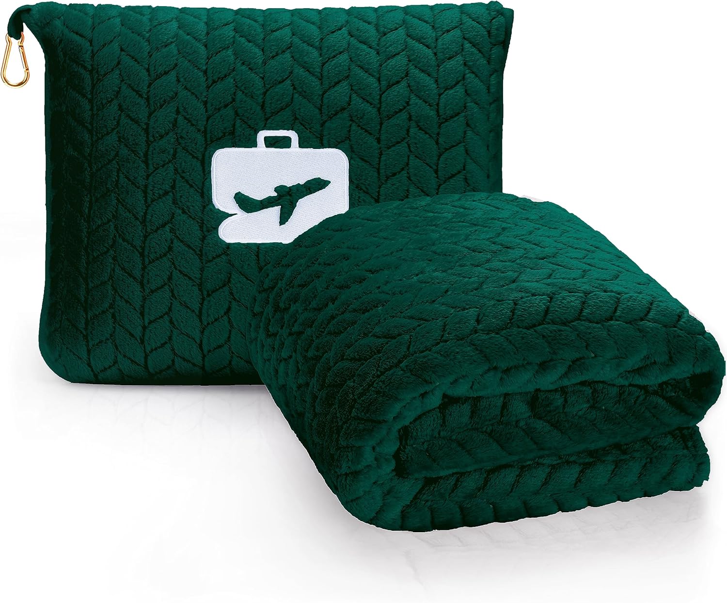 EverSnug Premium Travel Blanket Pillow - Cozy 2 in 1 Blanket