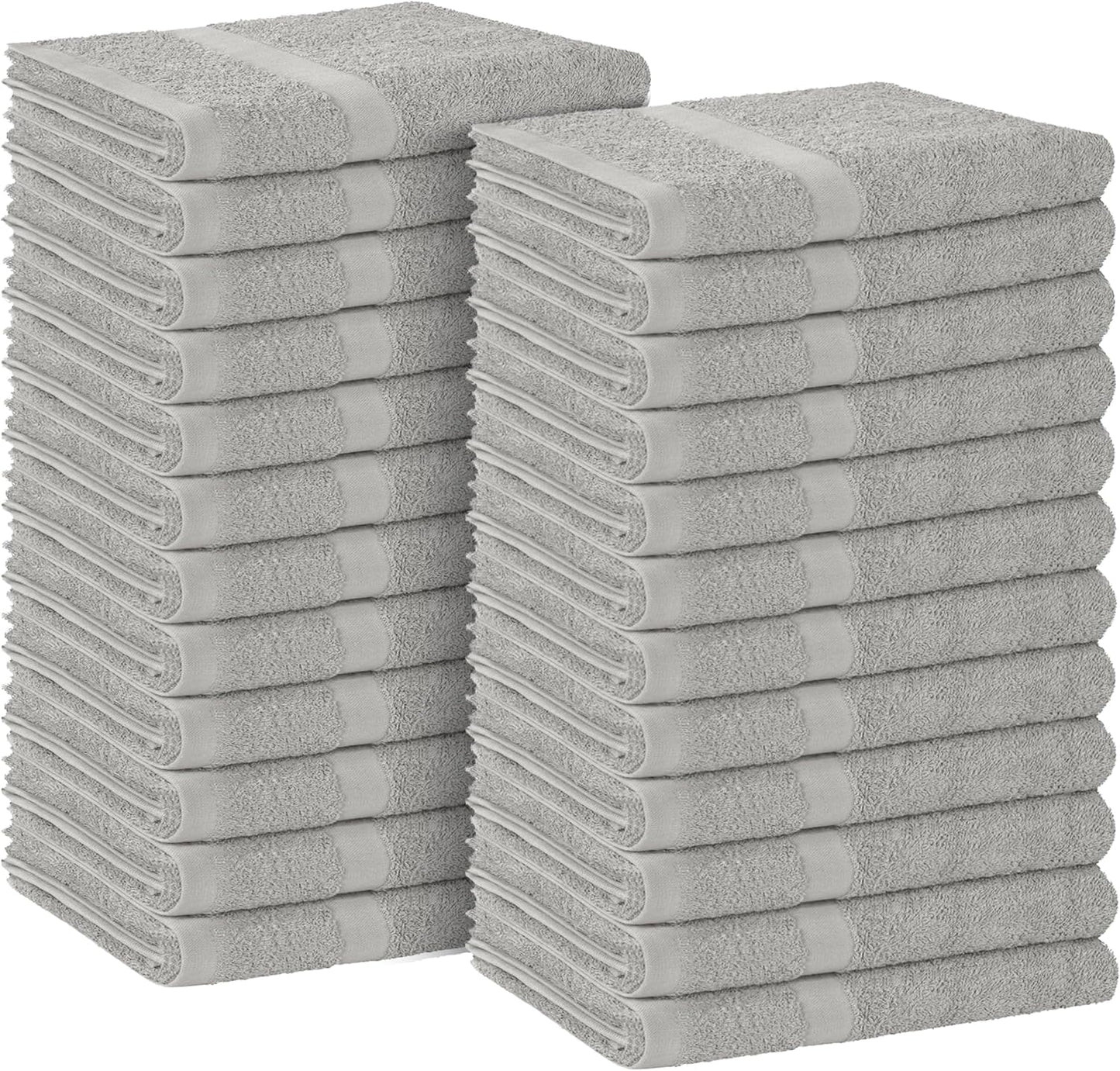 Avalon Towels 100% Cotton Hand Towels for Spa and Gym Use