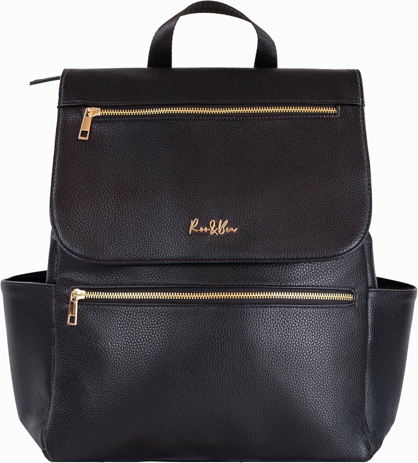 Premium Vegan Leather Diaper Bag Backpack for Stylish Parents