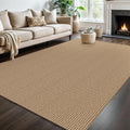 KOZYFLY Washable Area Rug 6x9 ft Non Slip for Living Room