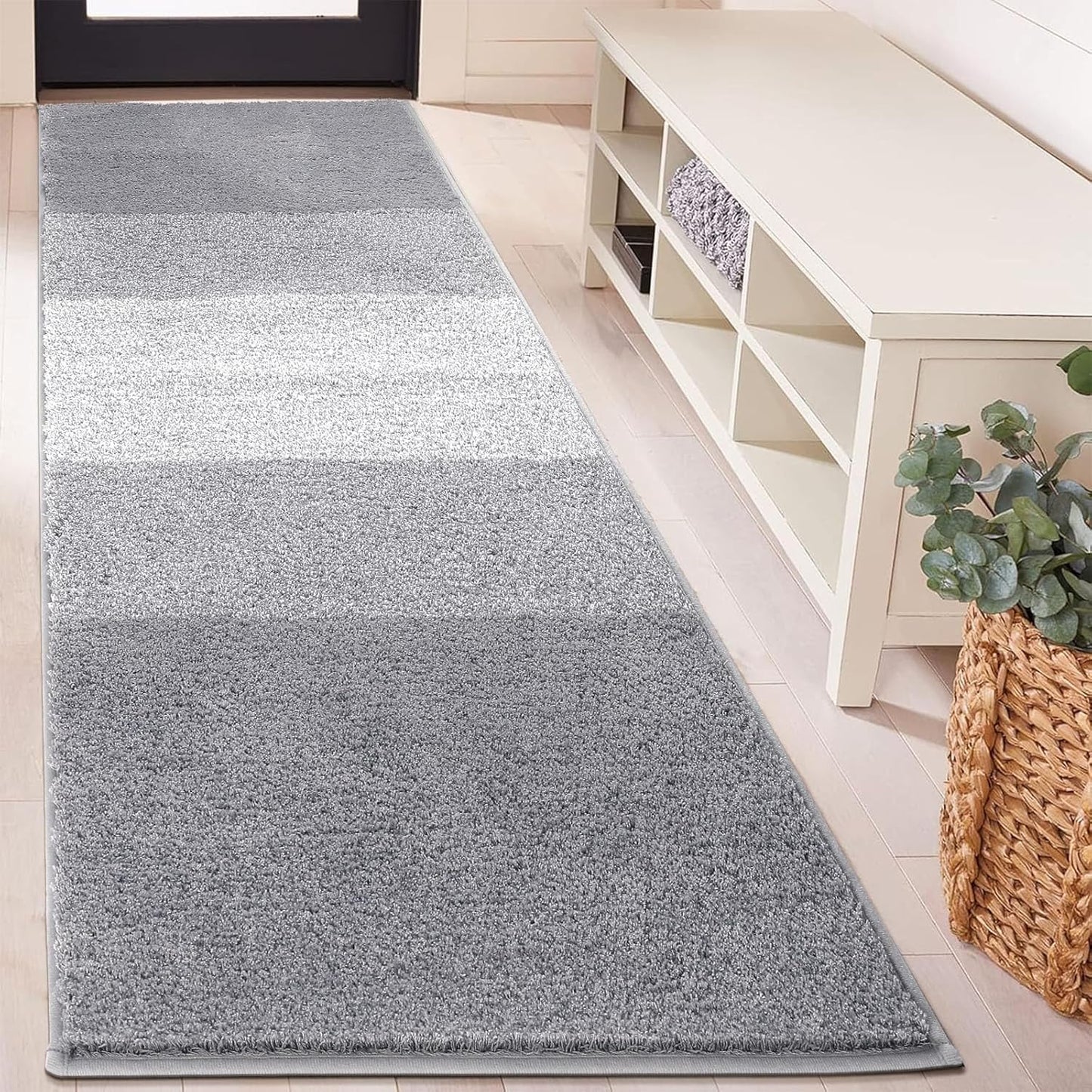 Vaukki Indoor Doormat Entryway Mat, Non Slip Mud Trapper Rug