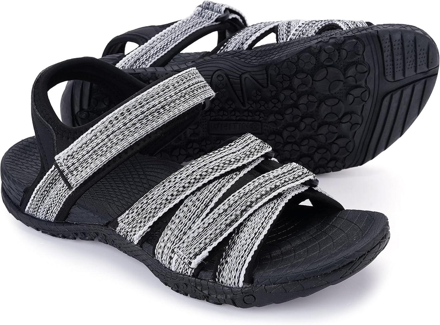 WHITIN Womens Hiking Sandals with Arch Support for Comfort