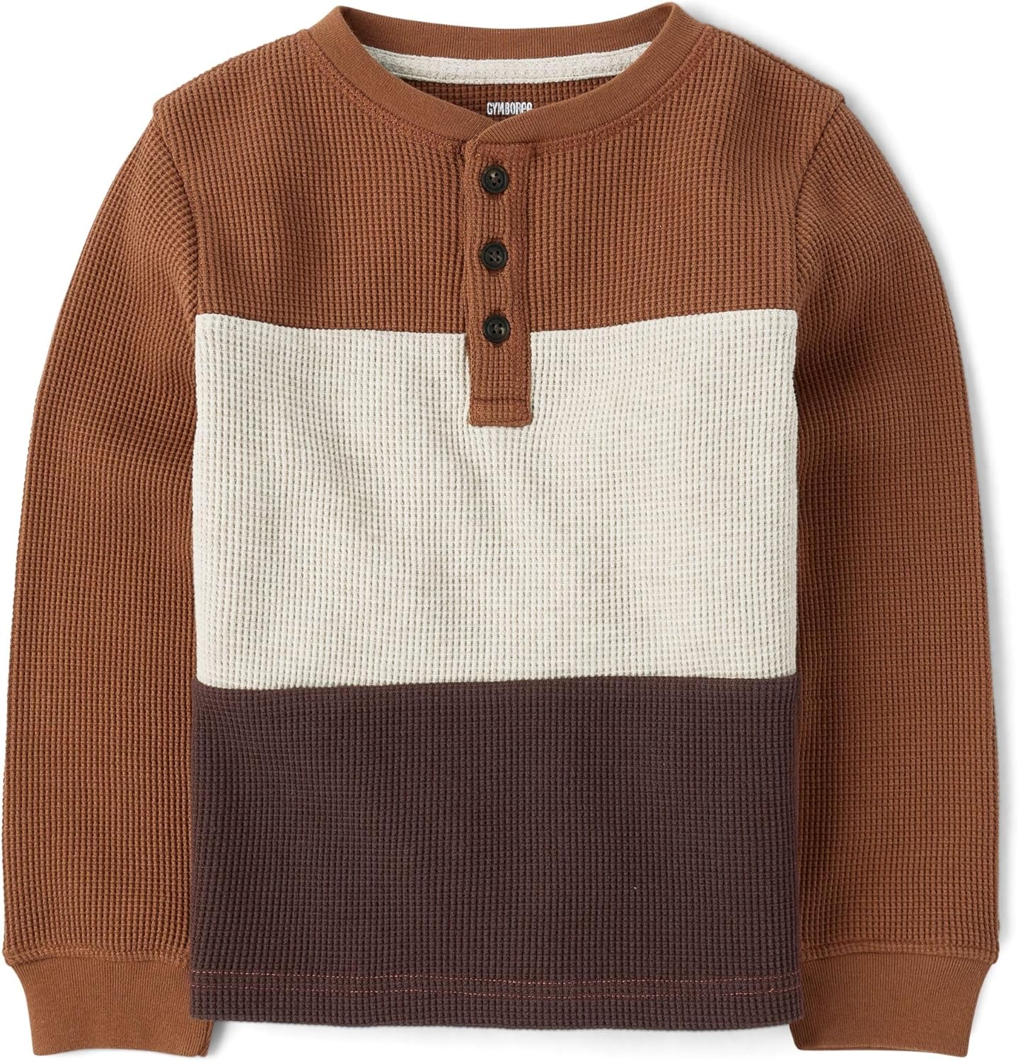 Gymboree Boys' Long Sleeve Henley Shirt for Toddlers and Kids