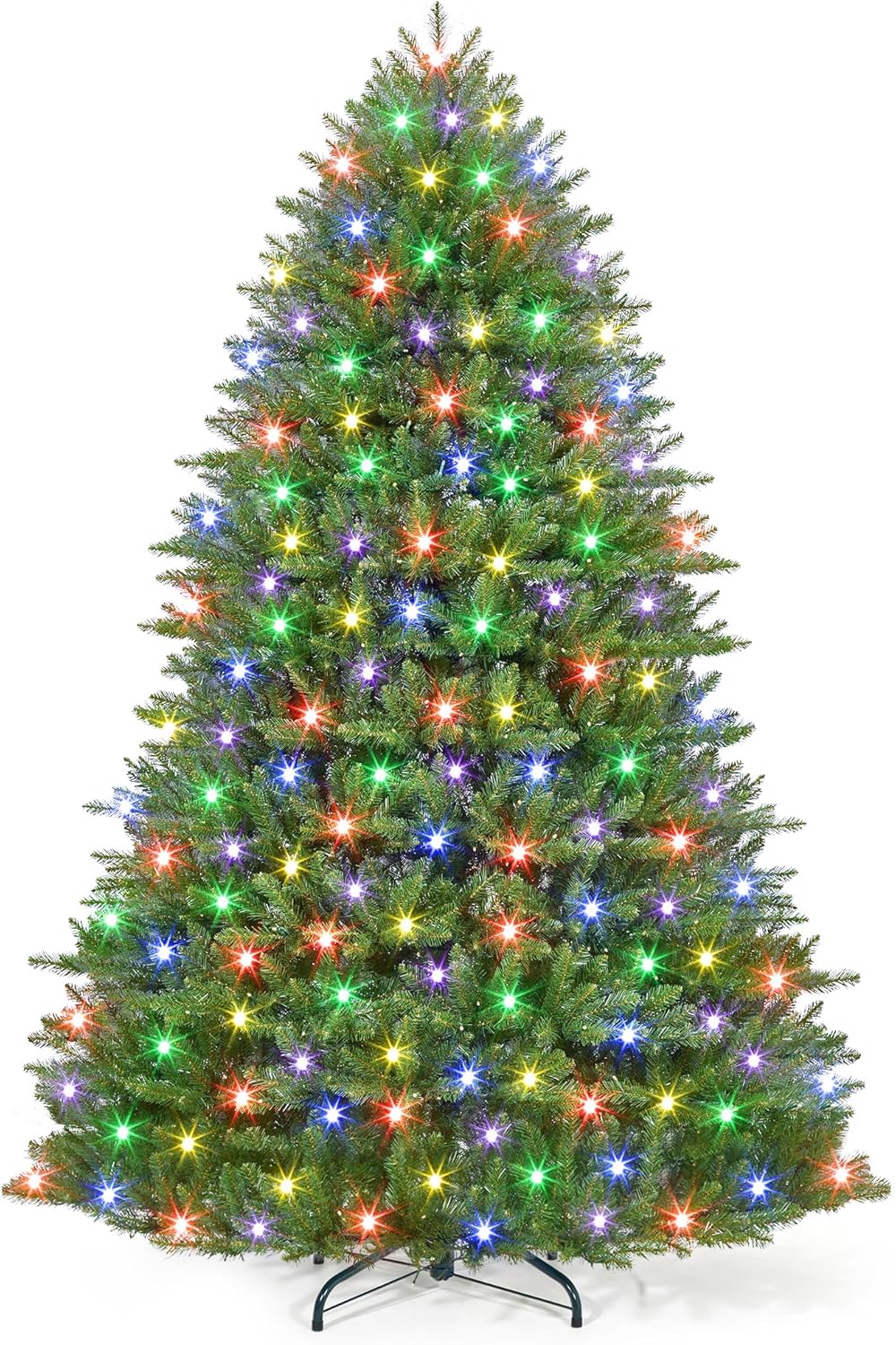 9 ft Pre-Lit Artificial Christmas Tree with 900 LEDs for Festive Cheer
