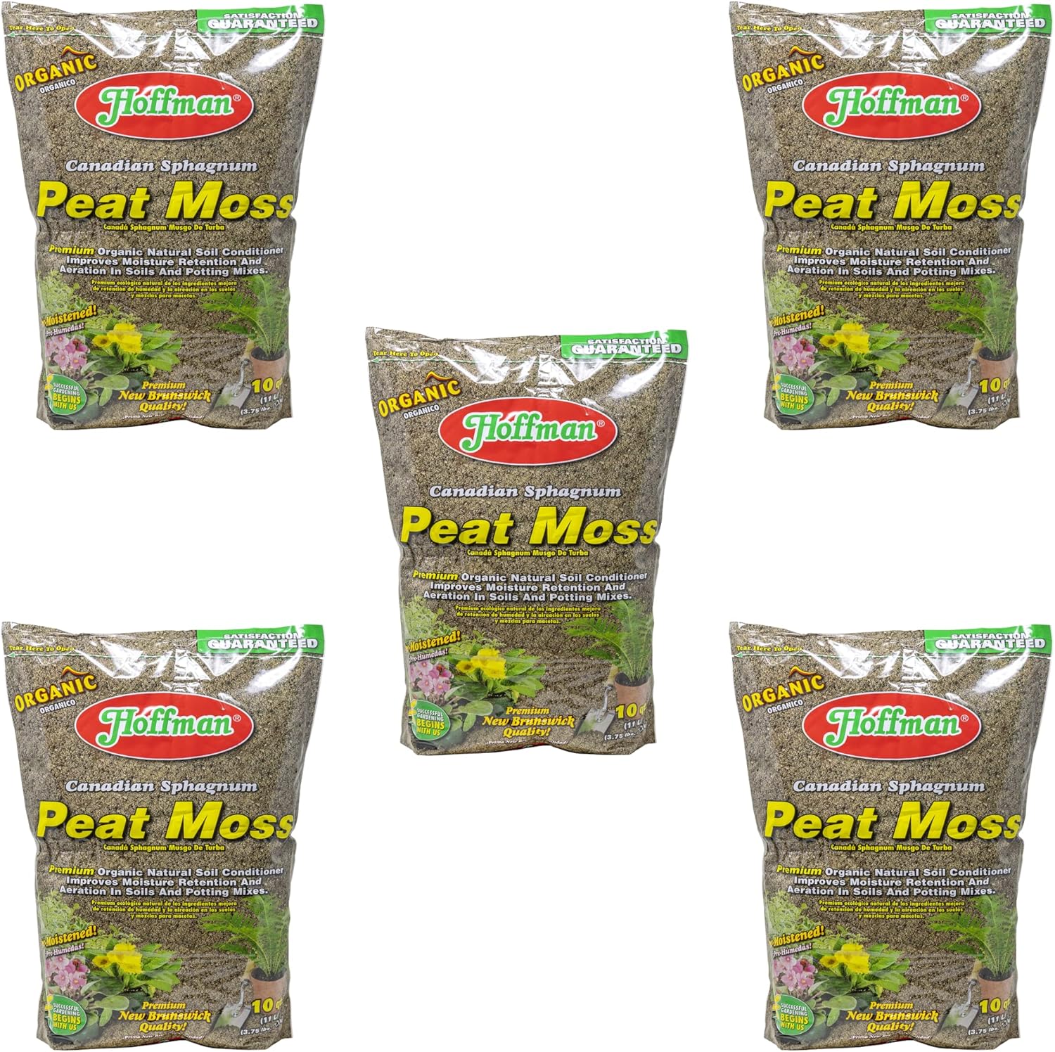 Hoffman Canadian Sphagnum Peat Moss for Soil Improvement
