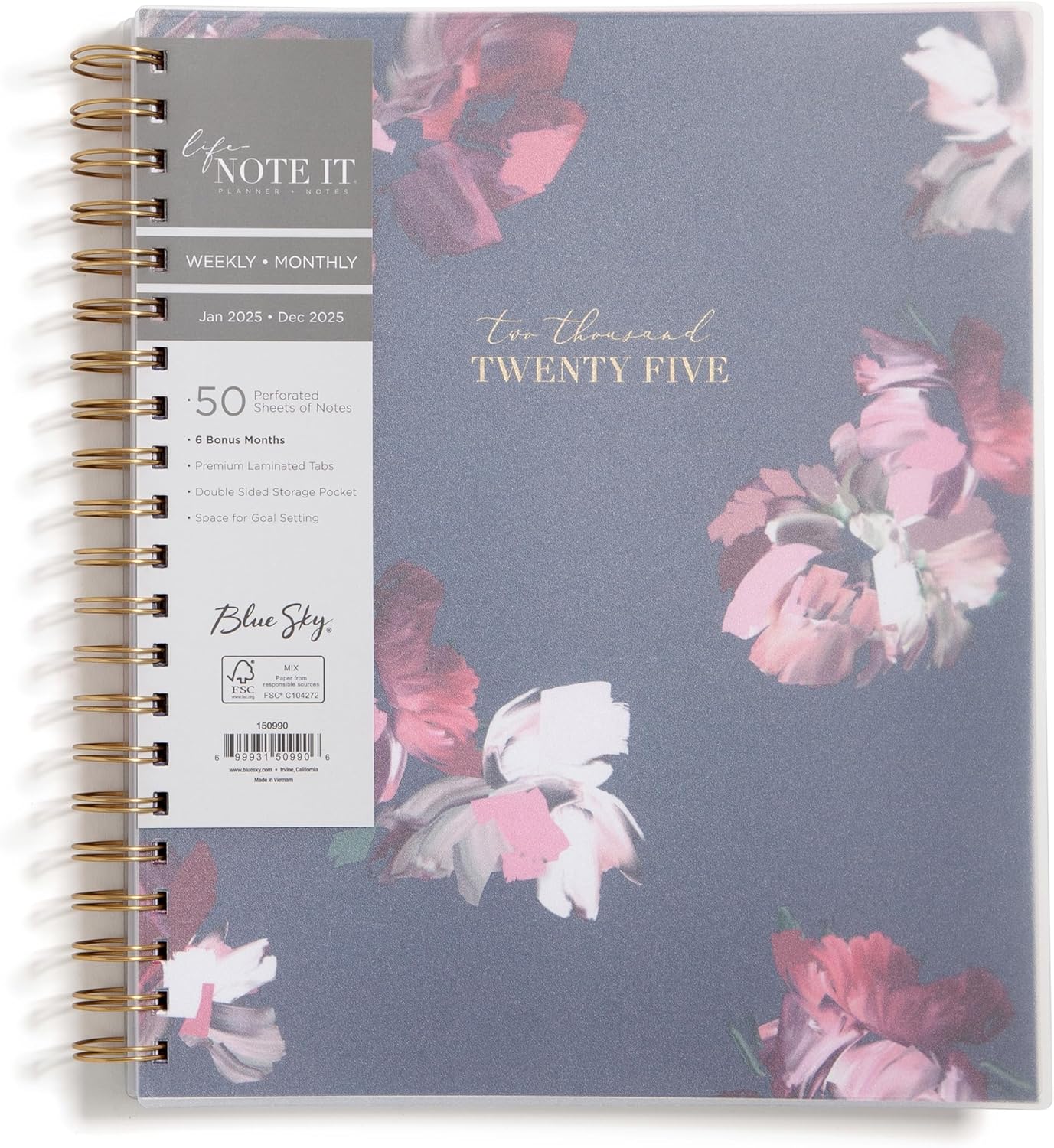 Blue Sky Life Note It 2025 Planner: Organize Your Life!
