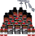 Custom Coat Hot Rod Red 1.5 Gallon Urethane Spray-On Bed Liner Kit