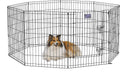 Folding Metal Dog Exercise Pen for Indoor and Outdoor Activities