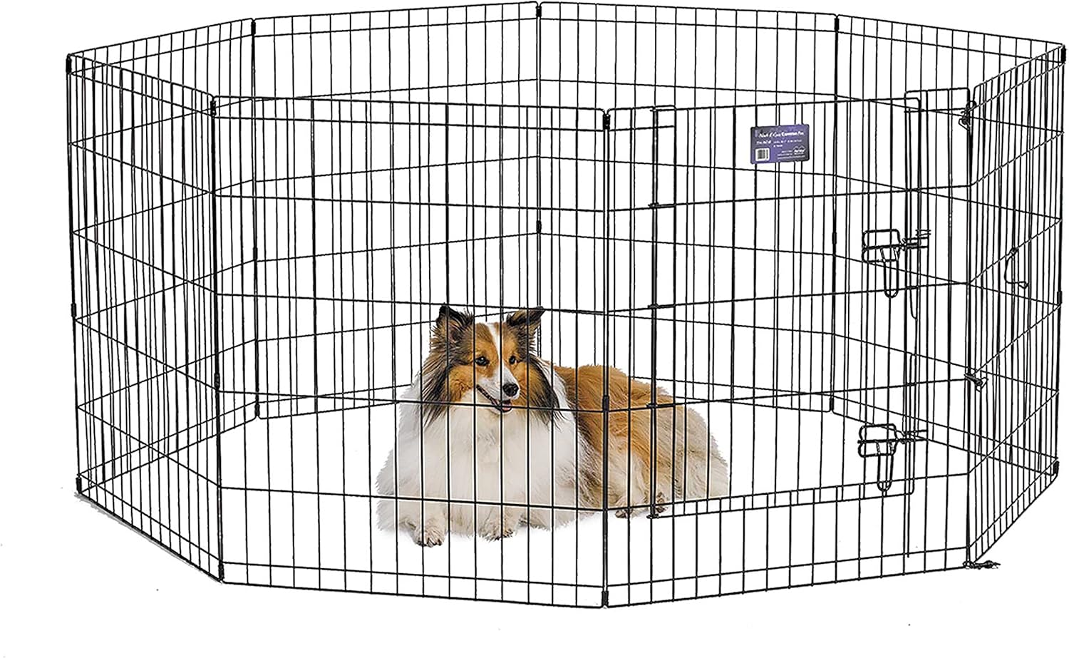 MidWest Folding Metal Dog Exercise Pen for Indoor and Outdoor Use