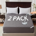 BEDLORE Waterproof Mattress Protector Full Size 2-Pack - Deep Pocket