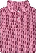 State Print Golf Shirt for Men Mens University Polo - Moisture Wicking