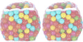 Play Pit Balls Toy Set 800 Rainbow Balls - Extra Large Pack