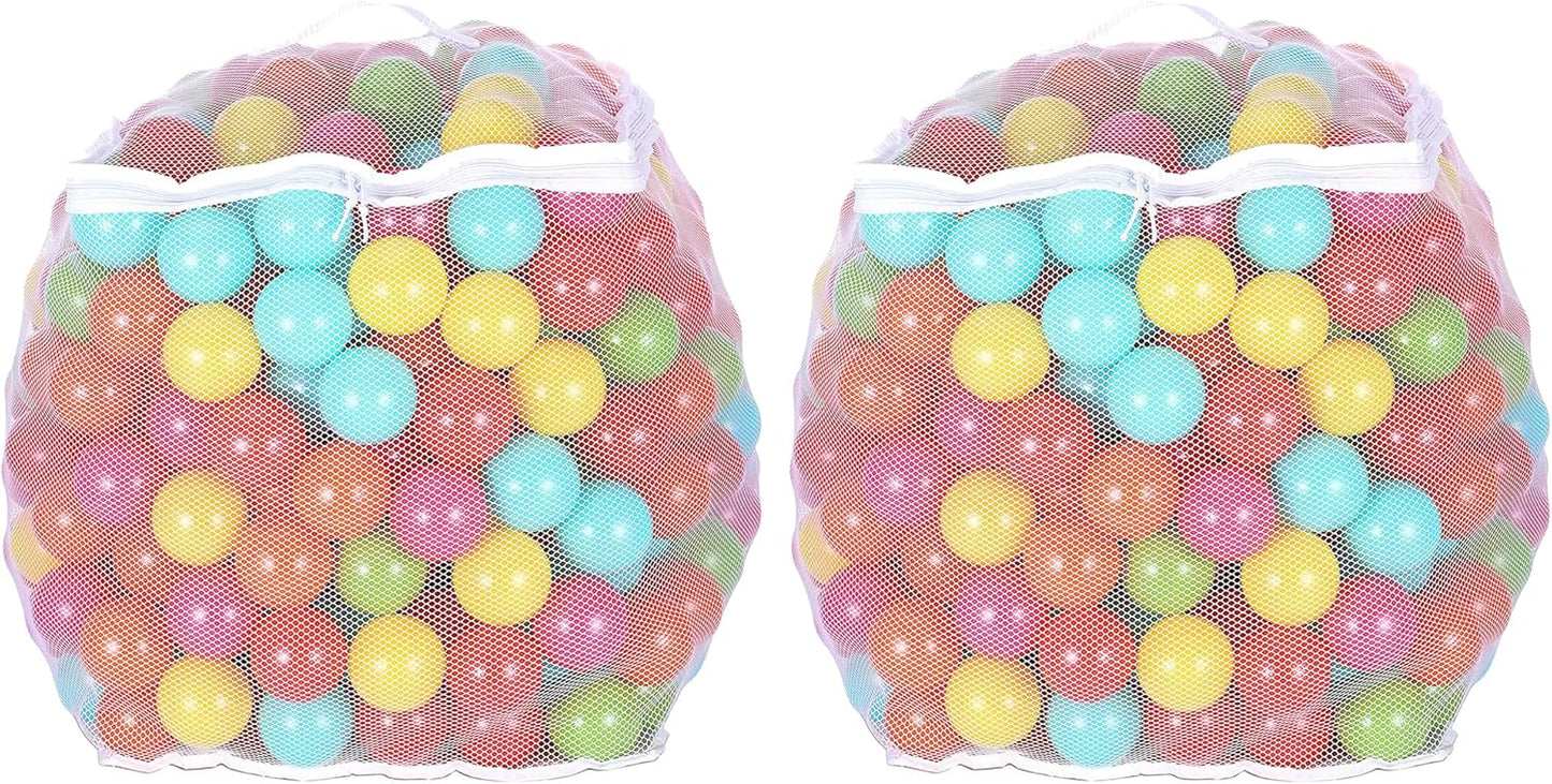 BalanceFrom Play Pit Balls Toy Set for Kids - 800 Colorful Balls