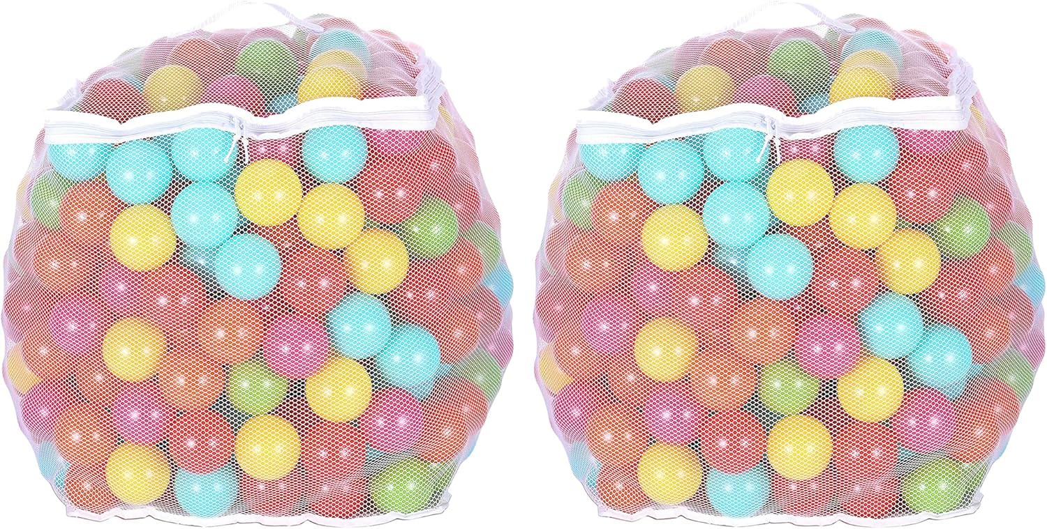 BalanceFrom Play Pit Balls Toy Set for Kids - 800 Colorful Balls