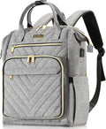 Kuosdaz Knitting Bag Backpack Grey - Large 30L Yarn Organizer