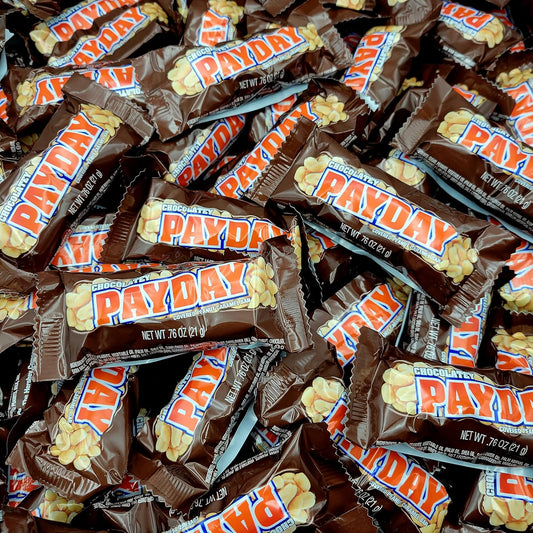 PayDay Chocolaty Peanut & Caramel Candy Bars - Snack Size Treats