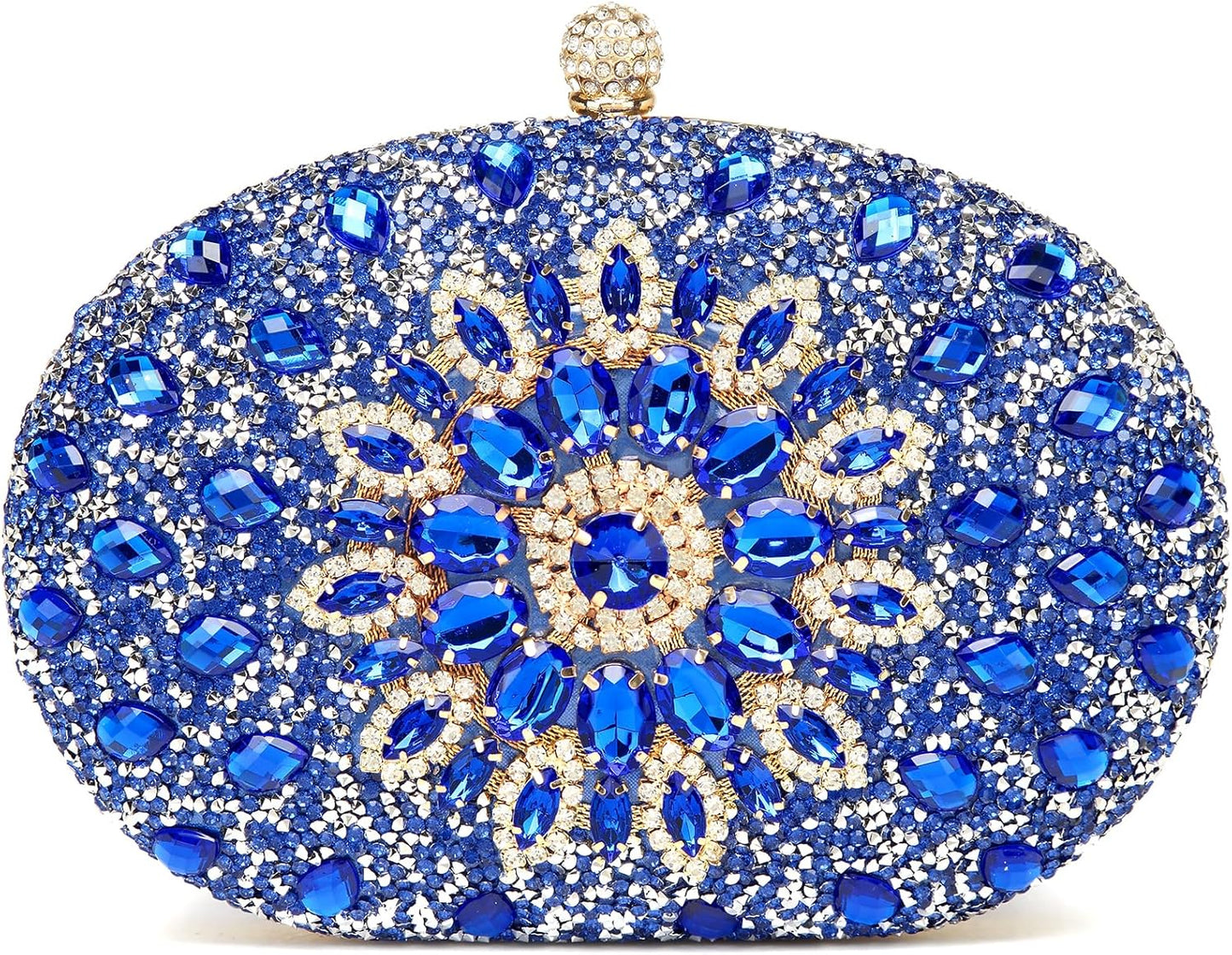 Sparkly Rhinestone Clutch Purses for Elegant Evening Events