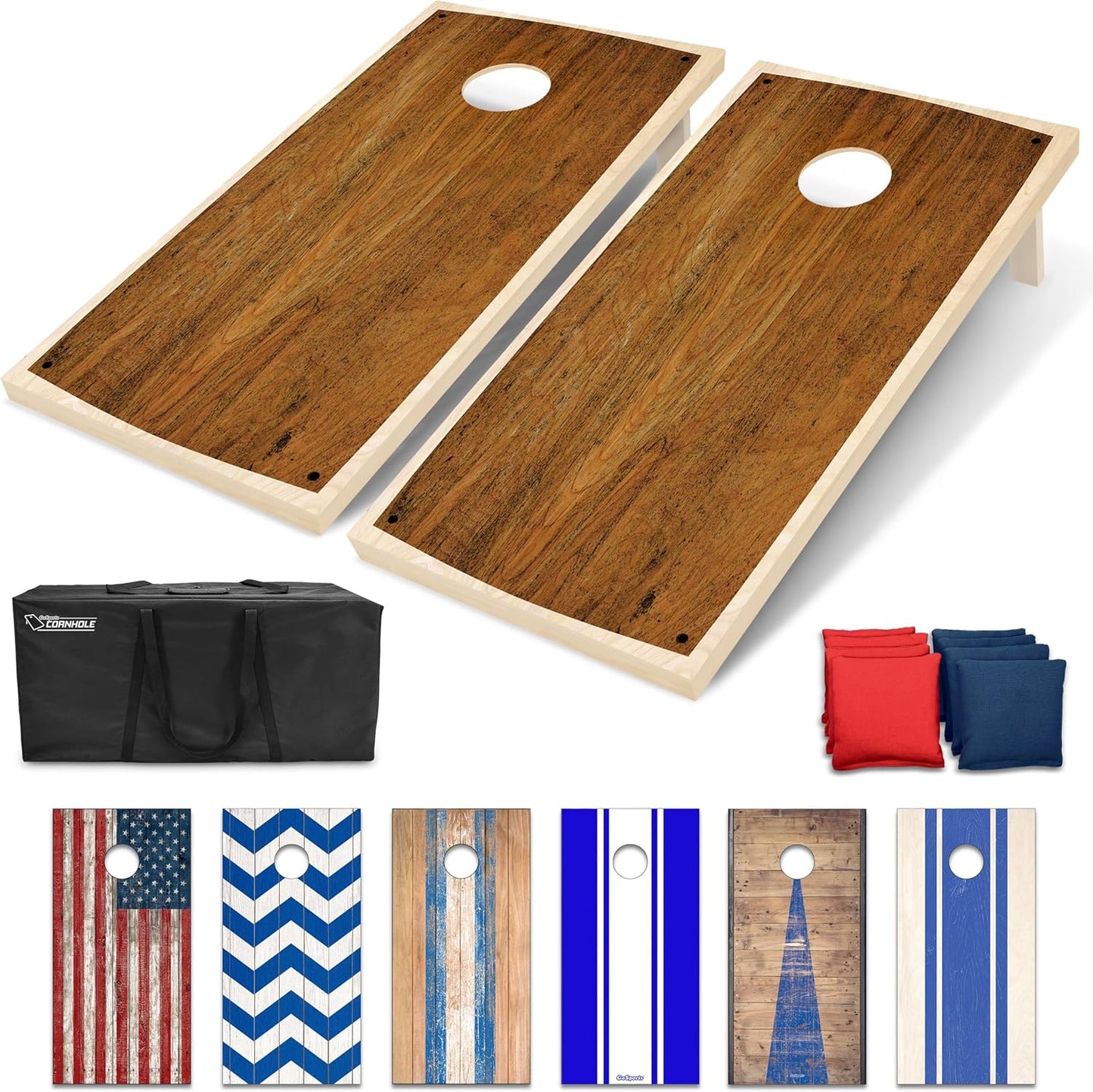 GoSports Portable Cornhole Sets for Fun Outdoor Games