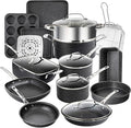 Granitestone True 20 Pc Pots and Pans Set - Complete Nonstick Cookware