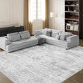 Art&Tuft Washable Area Rug with Non-Slip Backing for Cozy Comfort