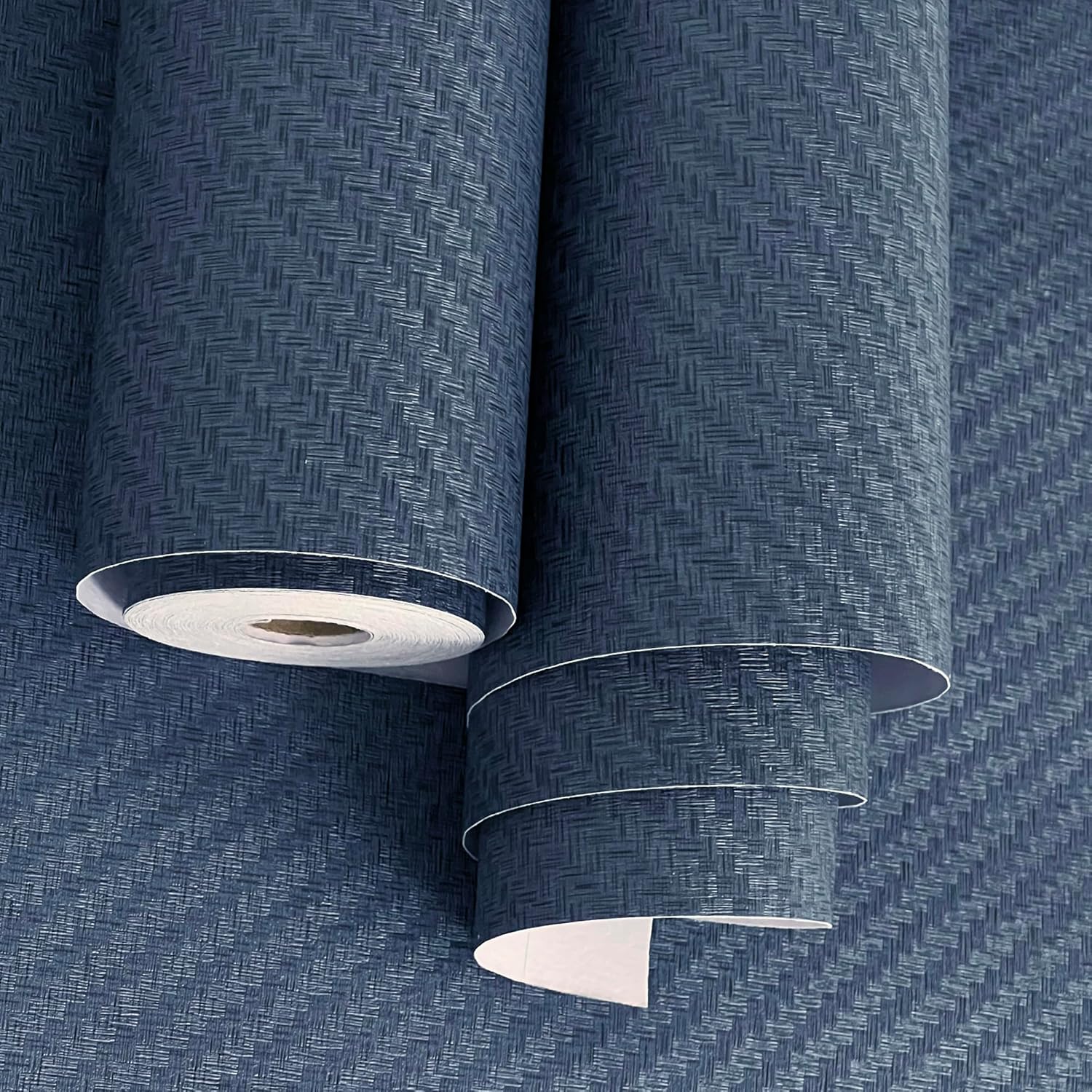 Haimin Fabric Wallpaper Textured Contact Paper for Stylish Decor