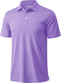 Men's Polyester Quick Dry Polo Shirt - Lightweight Performance