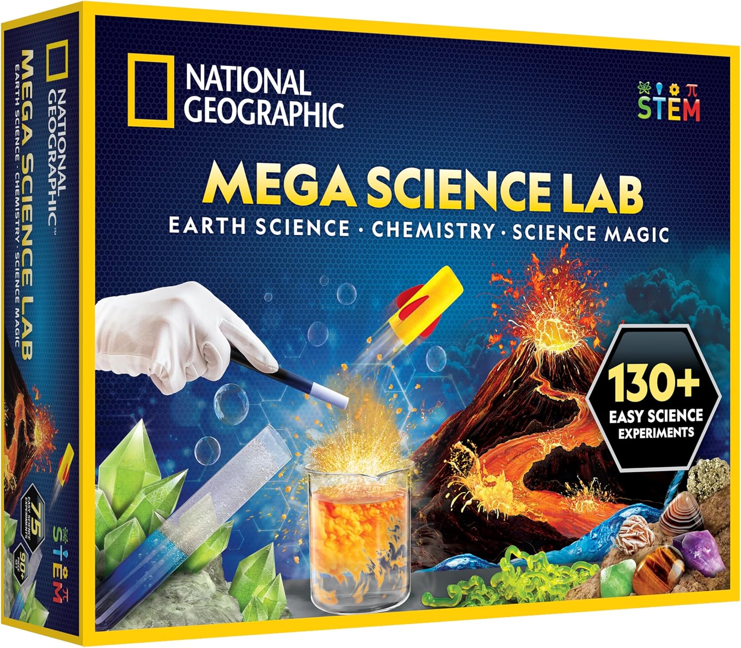 National Geographic Mega Science Lab - 130+ Fun Experiments for Kids