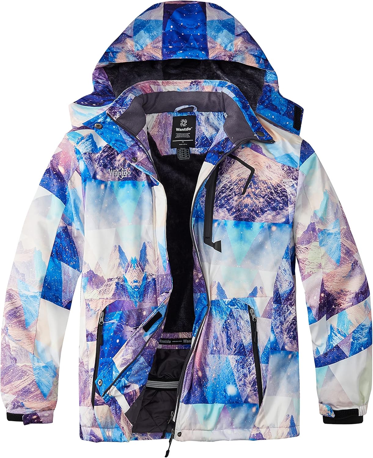 Stay Warm & Stylish in Wantdo Plus Size Ski Jacket