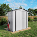 6x3.6FT Storage Shed - Weatherproof Metal Garden Storage