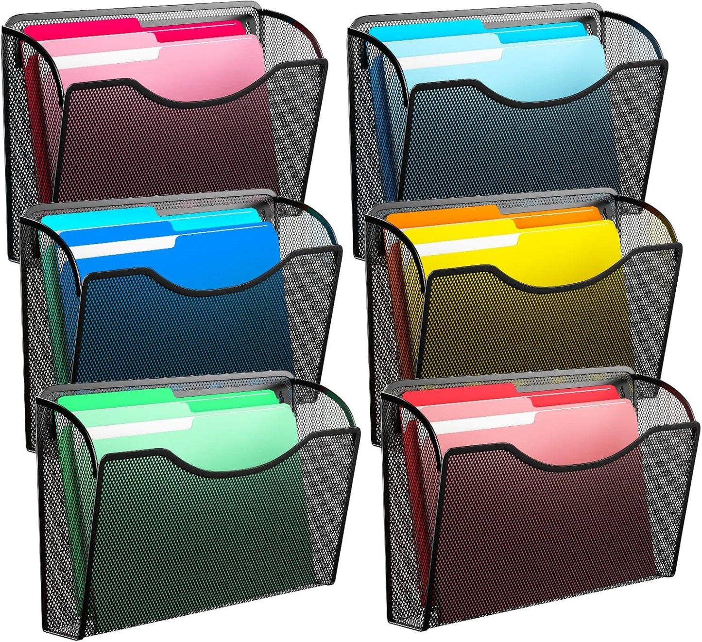 Wall File Organizer for Office, Home and School Supplies