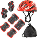 Kids Protective Gear Adjustable Helmet Set - Safe, Lightweight Fit