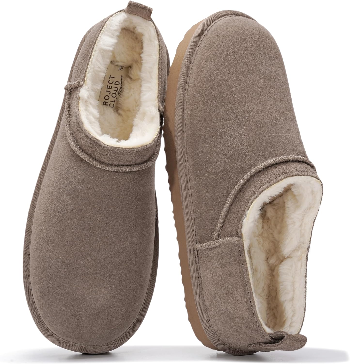 Project Cloud Genuine Leather Micro Boots for Women - Stylish Comfort