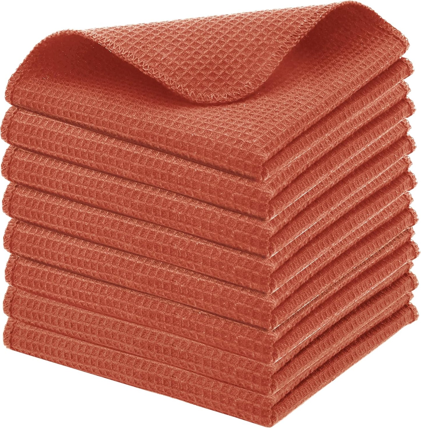 Ultra Soft Waffle Weave Dish Cloths - 8 Pack