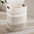 85L Tall Laundry Hamper with Handles - Extra Large Woven Rope Basket