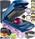 UltraChop All-In-1 12 Blade Vegetable Chopper - Space-Saving Prep