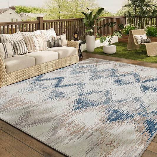 COCOER Outdoor Rug for Quick Dry Indoor and Outdoor Use