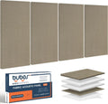 BUBOS 4 PCS Acoustic Panels - Fabric Sound Absorbing Wall Panels