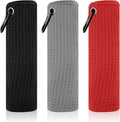 Absorbent Waffle Golf Towels Trio - Tri-Fold Microfiber Set