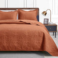 Love's cabin Quilts for Queen Bed Umber - Lightweight Coin Pattern