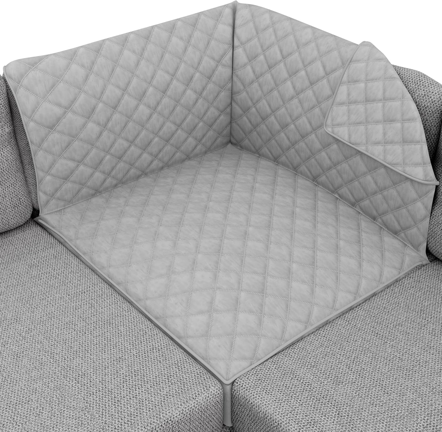 Sofa Shield Patented Sectional Slip Cover for Pets and Kids