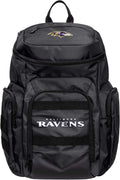 FOCO Baltimore Ravens NFL Carrier Backpack - Roomy Fan Pack