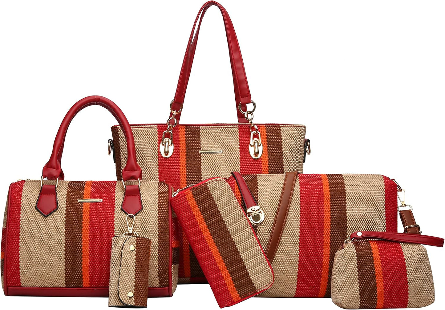 2E-youth Designer Purses and Handbags for Women - Stylish Set