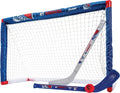 NHL Mini Hockey Set with 2 Knee Sticks and Foam Ball - Official Team