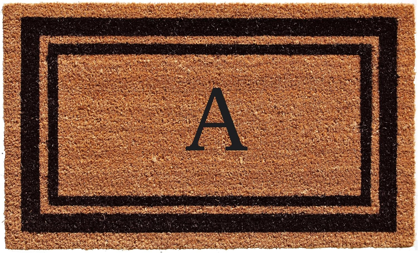 Calloway Mills Monogram Doormat Letter A 36in x 72in Durable Design