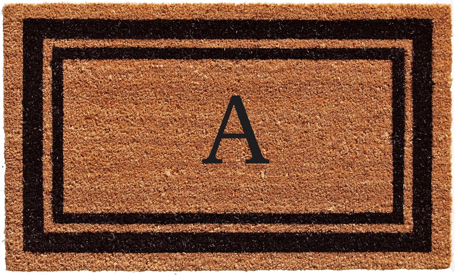 Calloway Mills Monogram Doormat Letter A 36in x 72in Durable Design