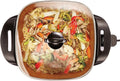 Electric Ceramic Titanium Skillet 12in - Versatile Family Cooker