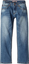 Tommy Hilfiger Boys' Stretch Slim Straight Jeans - Everyday Staple