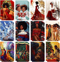 Black Women Mini Journals 24 Pack - Pocket Inspirational Notepads
