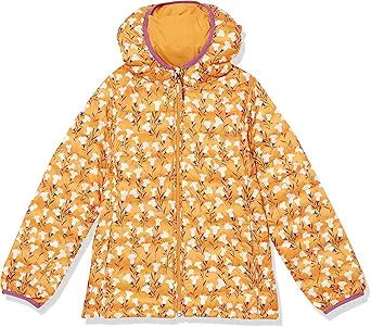 Lightweight Water-Resistant Packable Hooded Puffer Jacket for Kids