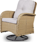 Patio Furniture Swivel Glider Chairs for Outdoor Relaxation